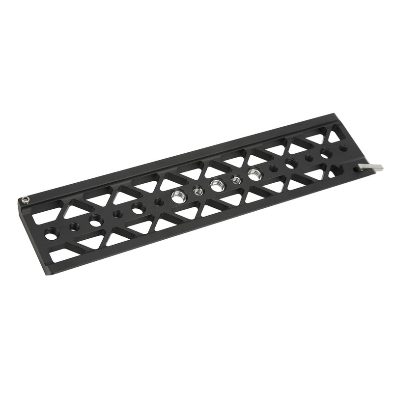 Camera Safety Dovetail Plate with 3/8 1/4 Inch Screw Hole