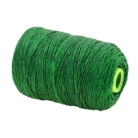 Mandala Crafts Green Whipping Twine Lacing Cord Wax String - 2mm 164 YDs Waxed Twine Coated Lashing Cord Tie Dye String - Waxed Thread Waxed Cord for Sail Twine