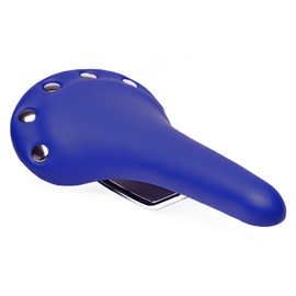 Retrospec Bicycles 6 Button Track/Velo Saddle, Blue