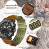 23mm Rugged Nylon Band Compatible with Casio Watch,for PRW-6800/6900Y/3400Y,PRW-60Y/61Y/50Y/51/70Y/30/35,PRT-B50/B70,PRW-73X,Military Style