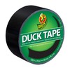 Duck Tape Solid Colours Black. Repair, craft, personalise, decorate and