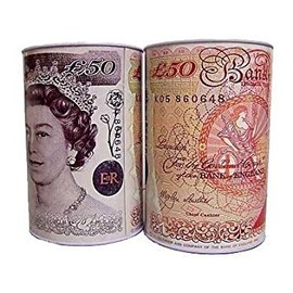GSL - 1 x Massive Extra Large Jumbo Money Tin Ã'£5 Ã'£10 Ã'£20 Ã'£50 by TFC