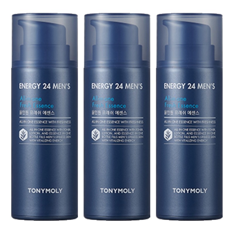 Partner_Reference Energy 24 Men's All-in-One Fresh Essence 120ml 3pcs /