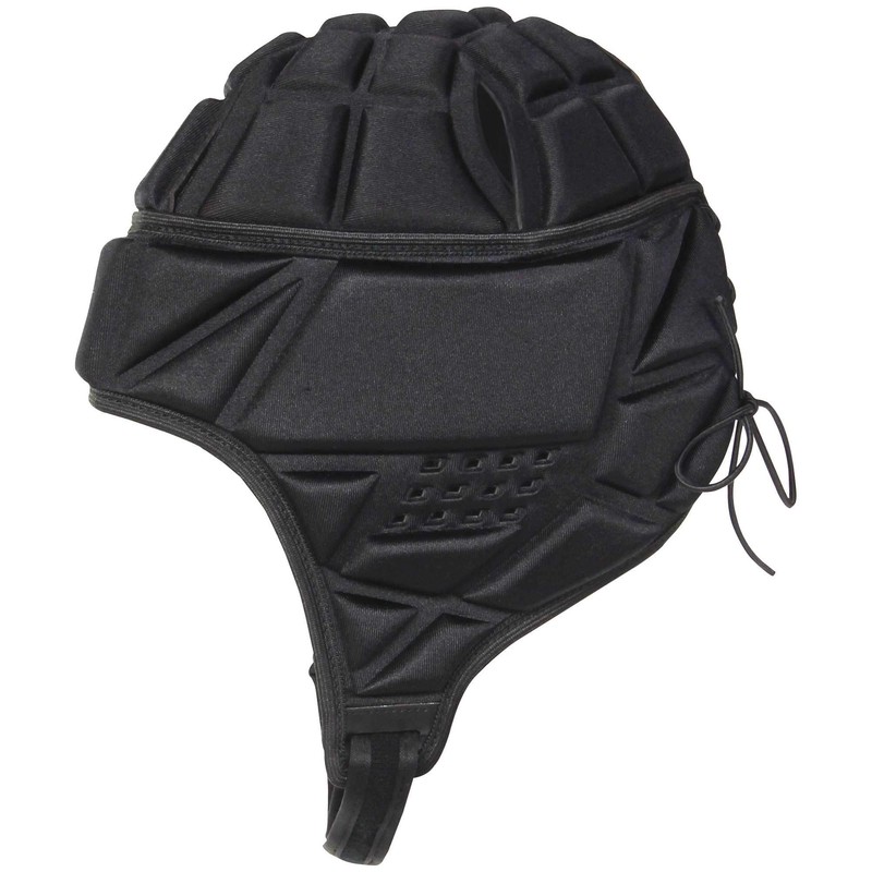 SPOX EB-8005 BK M Head Guard, Men's WORLD RUGBY Certified,