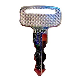 Yamaha OEM Genuine Yamaha JU6-H2511-10 Key Golf Cart  PTV 2010+ Code 8002