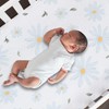 Lambs & Ivy Sweet Daisy 100% Cotton White/Blue Floral Baby