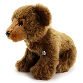 Bear Cuddly Toy Brown Bear Grizzly Plush Toy Brown Sitting Vitali - Cuddly Toys *biz