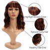 Leuik Bob Wig for Women|Short Wig Curly Wig for Women|Synthetic