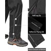 33,000ft Men's Rain Pants, Waterproof Rain Over Pants, Windproof Outdoor