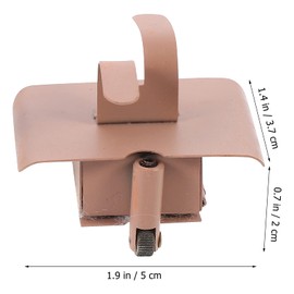 jojofuny 2 x Magician Fire Flames on Hand Palm Metal Gimmick Trick Prop Flame Appearance for Real Road Tricks