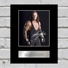 The Undertaker Signed Mounted Photo Display Mark William Calaway