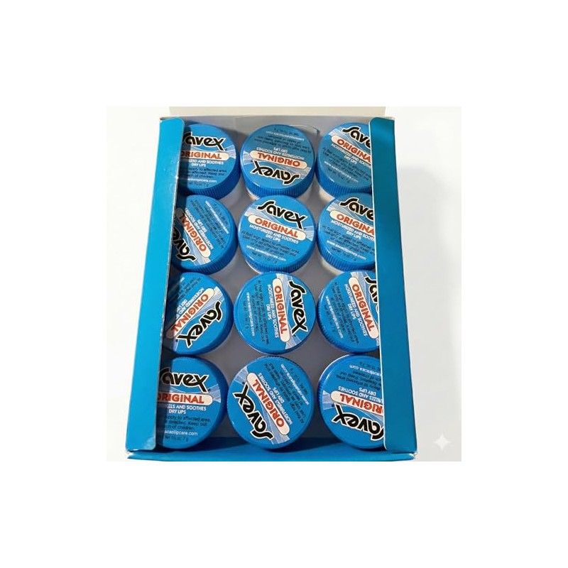 Savex Jar Lip Moisturizer, 0.25 Oz