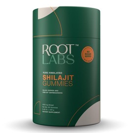 Root Labs Ultimate Gummy Pack | Shilajit, KSM 66 Ashwagandha, Sea moss, Black Seed Oil, Lions Mane, Cordyceps, Reishi, Turmeric | 60 Gummies x 4