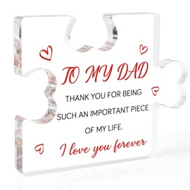 Gifts for Dad Gifts Ideas Dad Birthday Gift for Dad Acrylic Plaque for Dad Valentines Day Gift for Dad from Daughter Dad Valentine Gift Dad to Be Gifts for Dad from Daughter