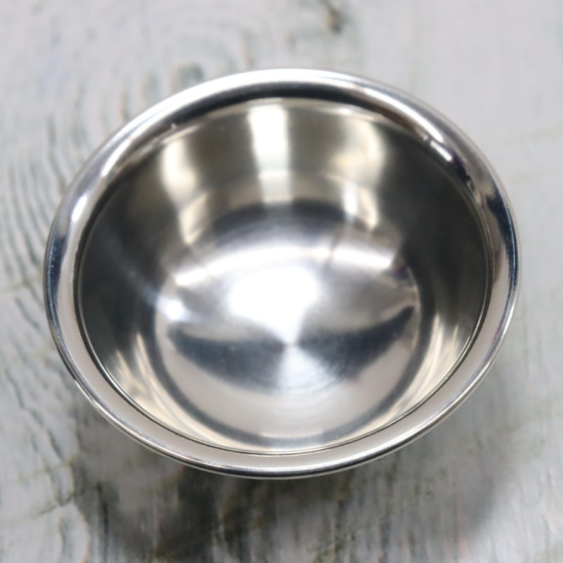 Osaka Tinware (Suzuki), Round Bokoko Shiraiwame, Capacity: 0.7 fl oz