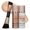 LUMINESS Silk Airbrush Spray Foundation 3-PC Kit - Foundation, Primer