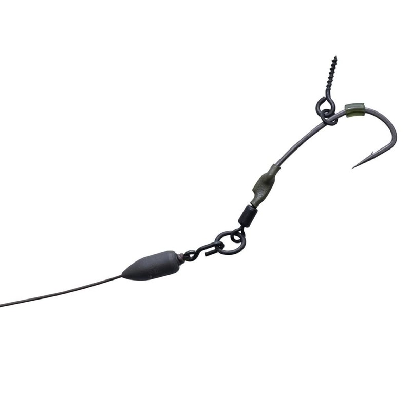 ESP Ronnie Clips And Tungsten Sleeve Silt Grey Qty 8