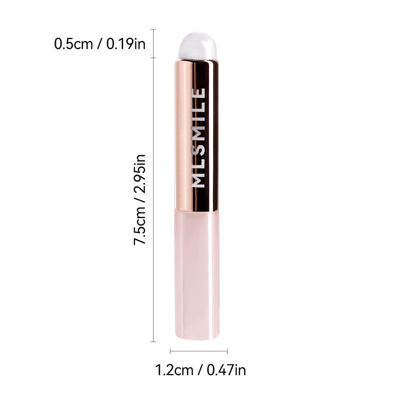 2PCS Silicone Lip Brush for Lipstick, Eyeshadow, High Elastic Lip