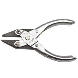 Parallel Action Jewelry Pliers, Light, Flat Nose, Smooth, 5"