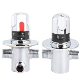 Brass Thermostatic Shower System Hot Cold Water Mixing Temperature Control Valve for Home Water Heater