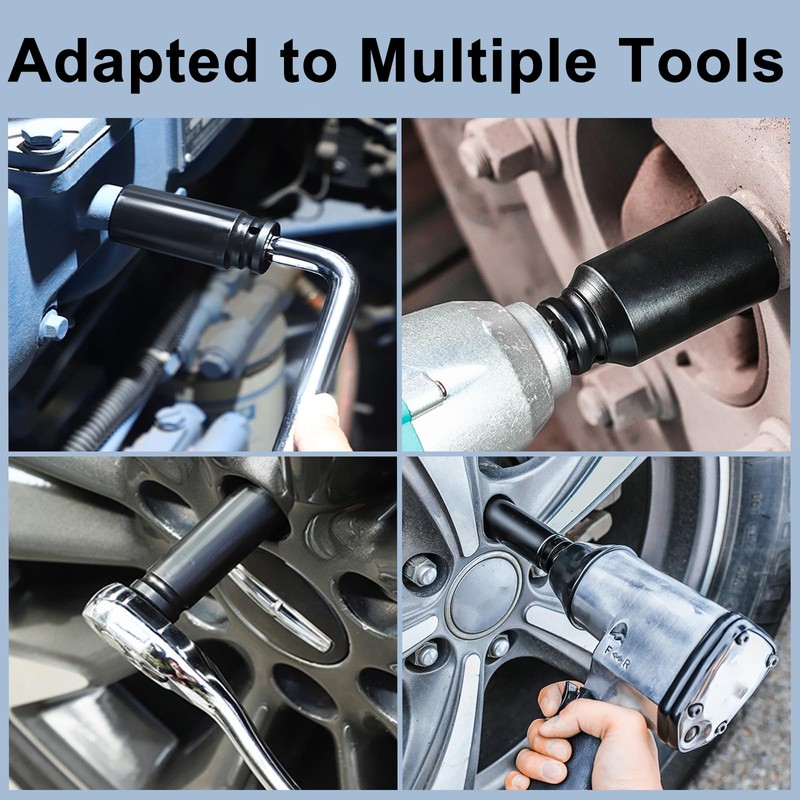 Othmro 21mm Scaffolding Impact Sockets, 1/2" Square Drive 78mm Length