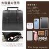Aouduo Yomi Women's Backpack, 3-Way, Shoulder Bag, Mini Leather, Compact,