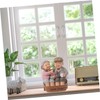 ORFOFE Anniversary Couple Resin Figurine Decor Love Statue for Elderly