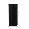 CATIEBYE 1 Pcs Car Tissue Box Round Container Black Car