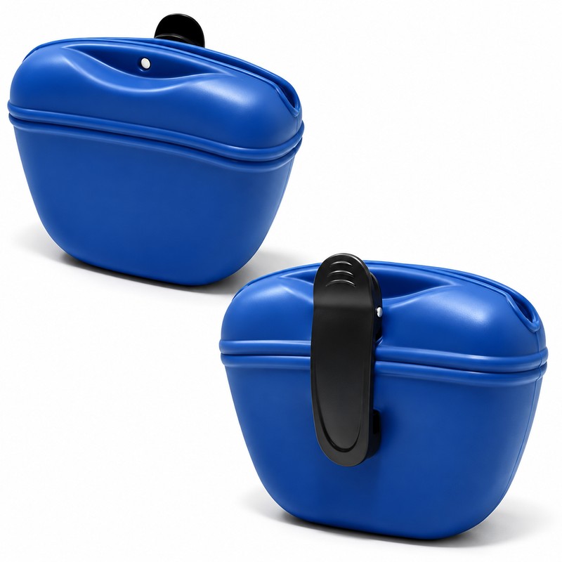 Portable Dog Treat Pouch for Training – Compact Waist Clip