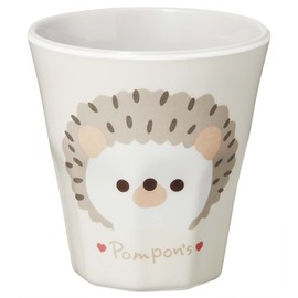 Skater MTB2-A Tumbler, Melamine Cup, 9.1 fl oz (270 ml), Pompon's Mouse