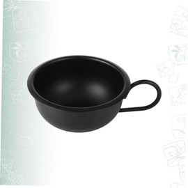 NOLITOY 3pcs Men Shaving Bowl Metal Soap Bowl for Shaving Cream Practical Design for Home and Barber Use Convenient for Easy Storage