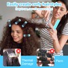 EIROVYA Lockenwickler Locken mit 1 Kämme Haftwickler Selbsthaftend Hair Rollers