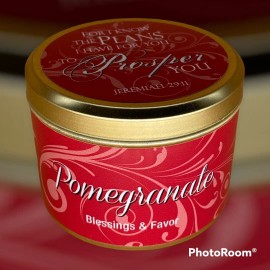 Abba Oil VELA DE ROMÃ ESCRITURA LATA "PARA EU SEI OS PLANOS"