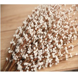OUKEYI 8 Pcs 29.5'' Long Stem Artificial Jasmine Flowers Tall Fake Flower Bouquet Faux Jasmine Plants for Hotel Home Office Kitchen Bedroom Wedding Party DIY Decor (White)