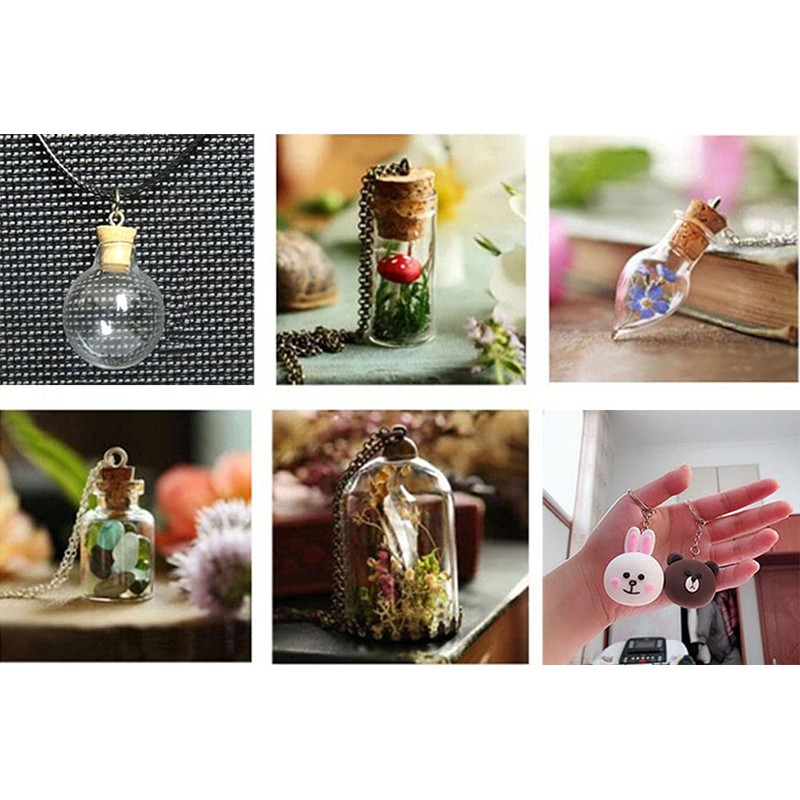 IDEALSV (304) Stainless Steel Small Screw Eye Pins Jewelry Making