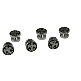 The Quiet Witness 4031926 Scottish Rite 33 Degree Tuxedo Studs 33rd Degree Consistory Wings Down Double Eagle Supreme Council Jurisdiction