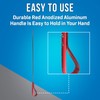 Jonard JIC-2257M-12 Metal Wire Loop Puller with Red Anodized Aluminum