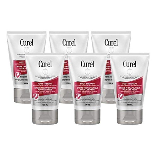 Curel Foot Therapy Cream, Bundle, Soothing Lotion for Dry Feet,
