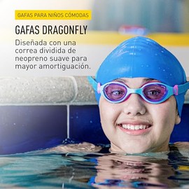 Finis Libélulas anteojos de natación para niños Unisex niño