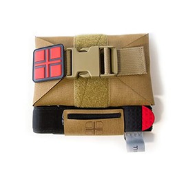 Live The Creed Responder IFAK Tear Away Medical Pouch (Coyote)
