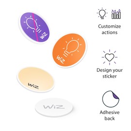 Wiz NFC Tag – Smart Led Lighting (WiFi and Bluetooth), Simple Control
