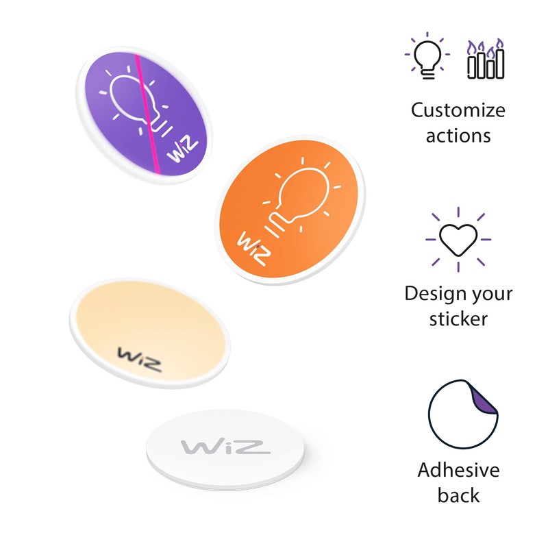 Wiz NFC Tag – Smart Led Lighting (WiFi and Bluetooth),