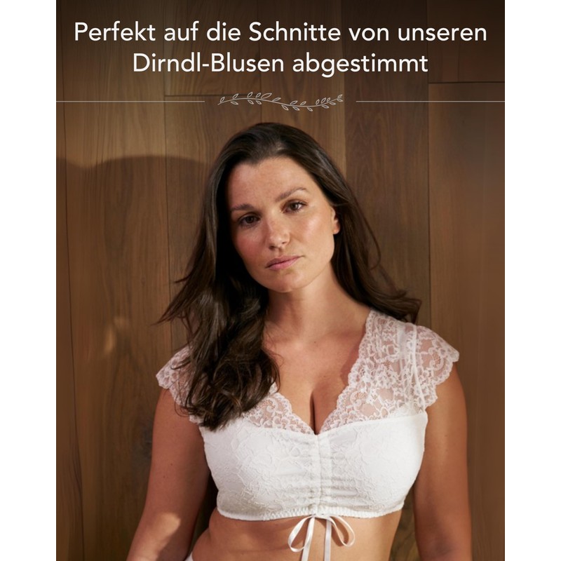 Susa Women's Dirndl Bra - Balcony 95B