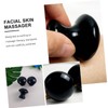 Healvian 2pcs Mushroom Stones Facial Massagers Traditional Chinese Massage Therapy