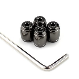 Tapones de válvula, aleación de zinc, antirrobo, neumáticos deportivos, tapas de válvula a prueba de polvo, cubiertas de válvulas impermeables para neumáticos de coche