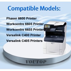 YOUTOP Versalink C400 C405 Black Drum Unit 108R01121 Imaging Cartridge Replacement for Xerox Phaser 6600 6655 WorkCentre 6655 6605 7328 7336 7345 7346 Versalink C400 C405 Printers
