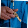 BESPORTBLE 1pc Brass Referee Whistle Keychain Survival Pendant for Outdoor