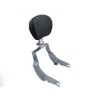 Detachable Adjustable sissy bar w/Backrest for 00+ Honda Shadow Spirit