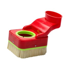 perfeclan CNC Staubschuh Pinsel Rot Nylon CNC Mühlenmaschine Reiniger professioneller Hochleistung freies Herbst -Gravurmaschine, Spindelanschluss 70