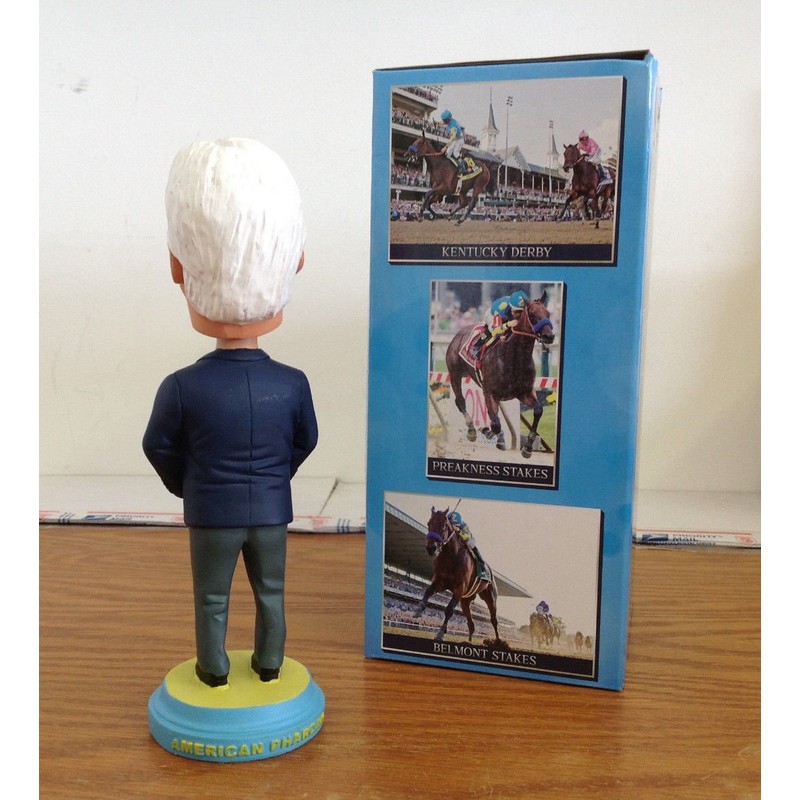 Bob Baffert Triple Crown Trainer Horse Racing Bobblehead